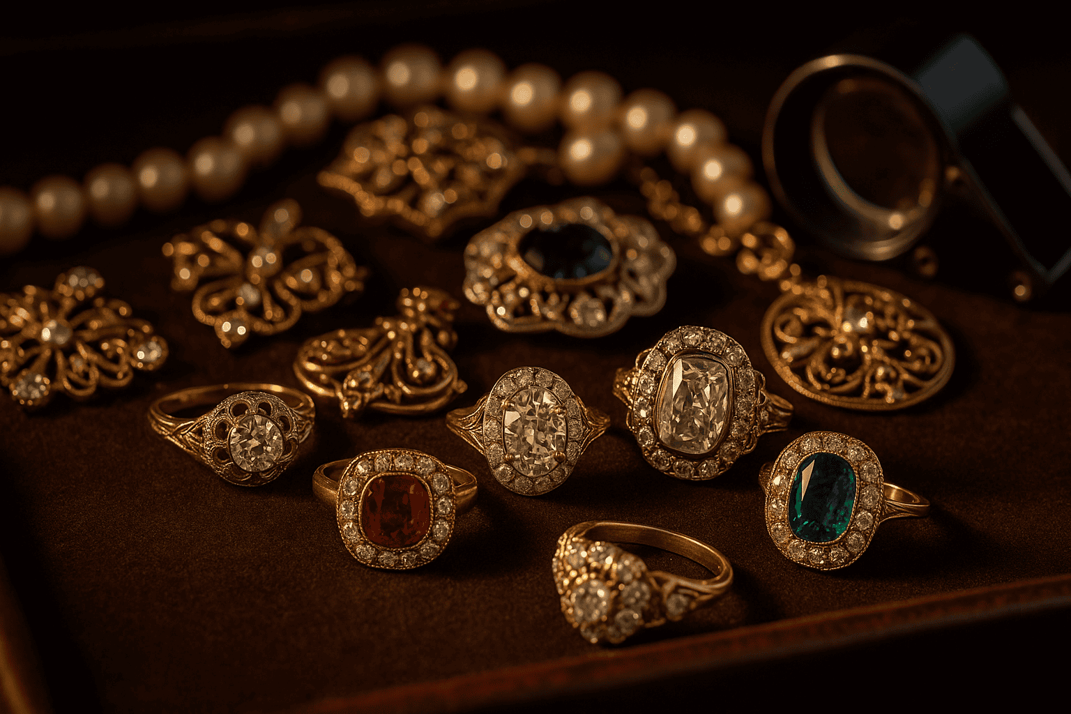 Antiker Schmuck Ankauf in Essen bei Kronjuwelier