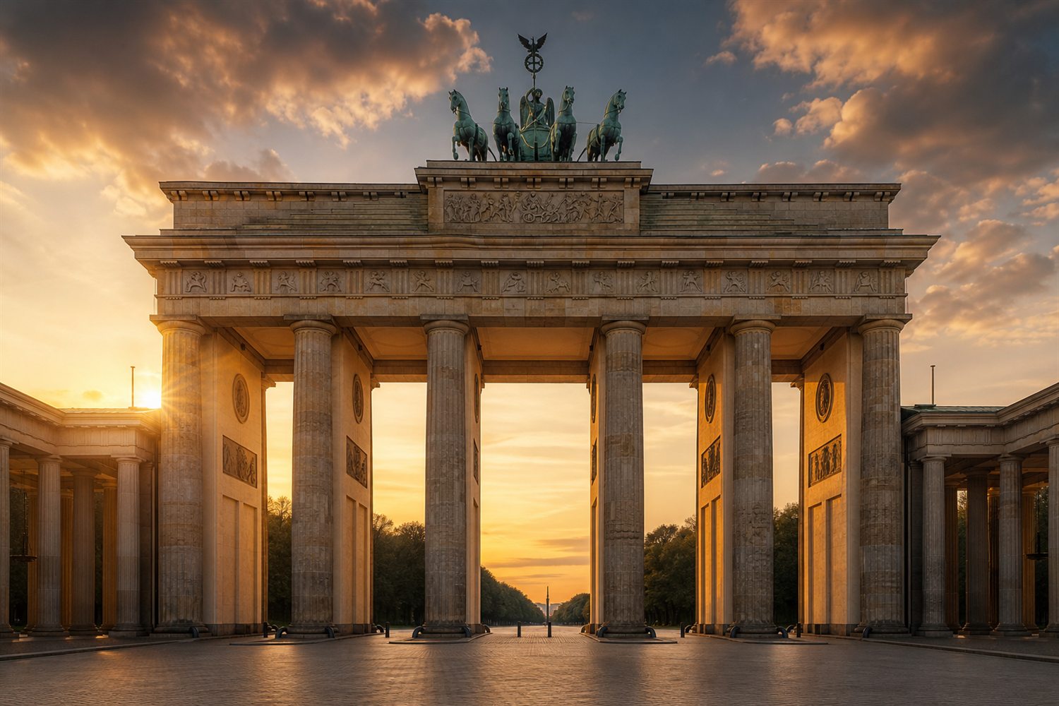 Eine repr&auml;sentative Stadtvilla am Kurf&uuml;rstendamm in Berlin-Charlottenburg im Abendlicht &ndash; Uhren-Ankauf Region Berlin